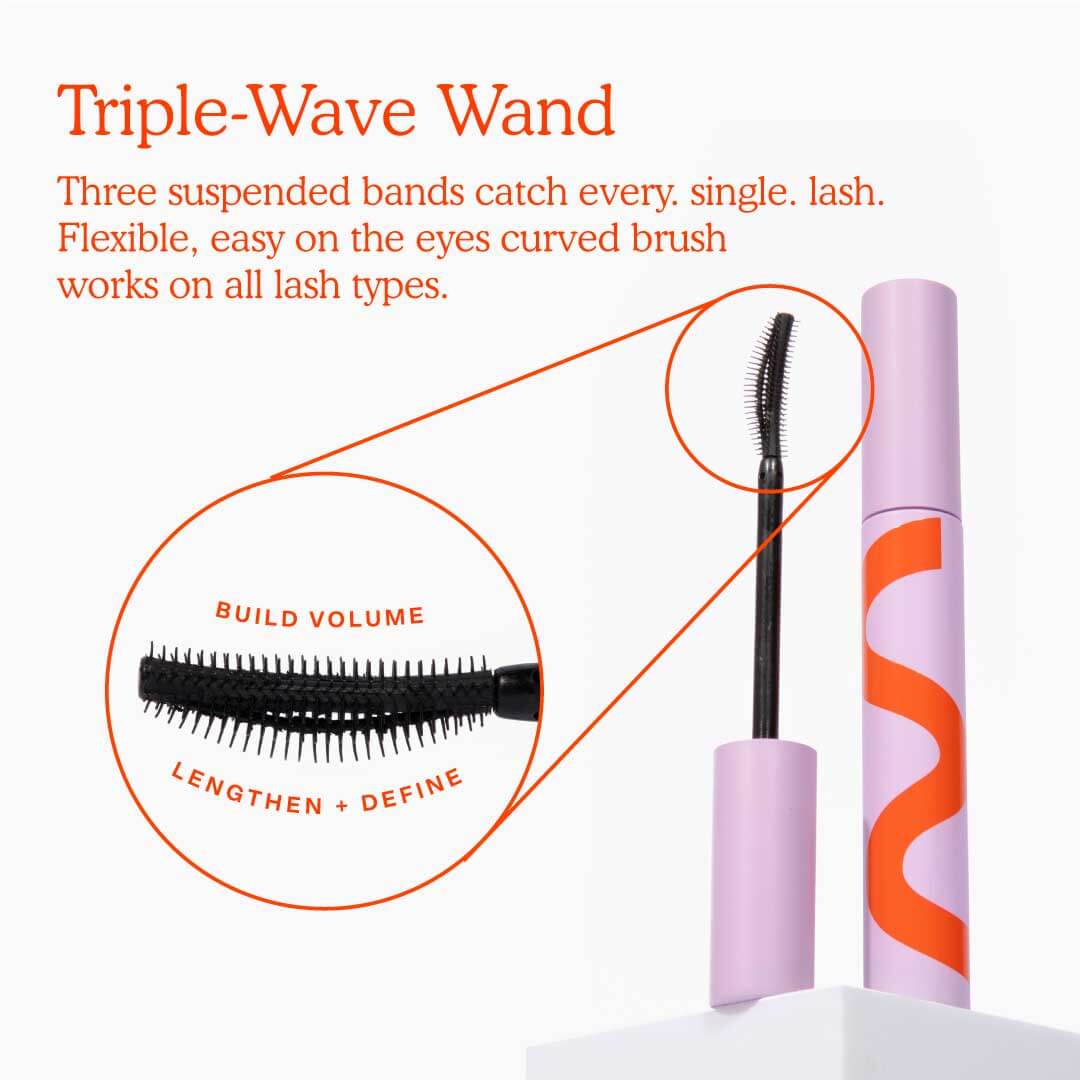 Mini MakeWaves Mascara in Jet U1